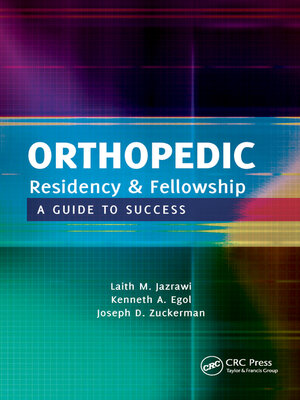 cover image of Orthopedic Residency and Fellowship